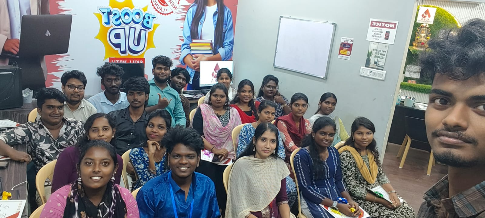 Lab Session at Aura Institute